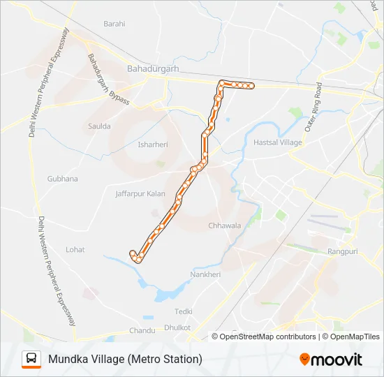 GL-91STL Bus Line Map