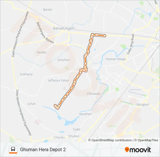 GL-91STL Bus Line Map