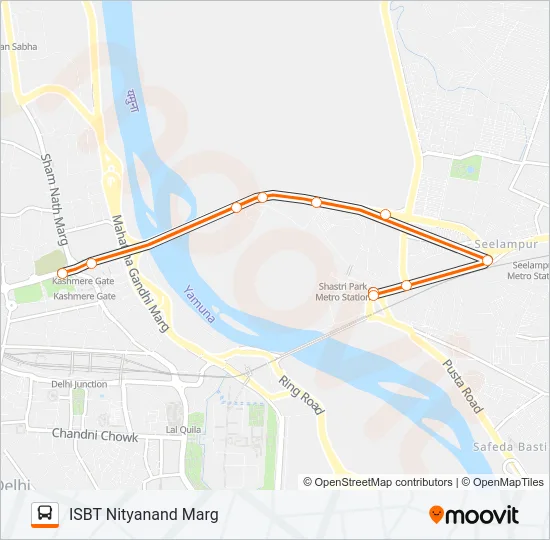 MC127STL Bus Line Map