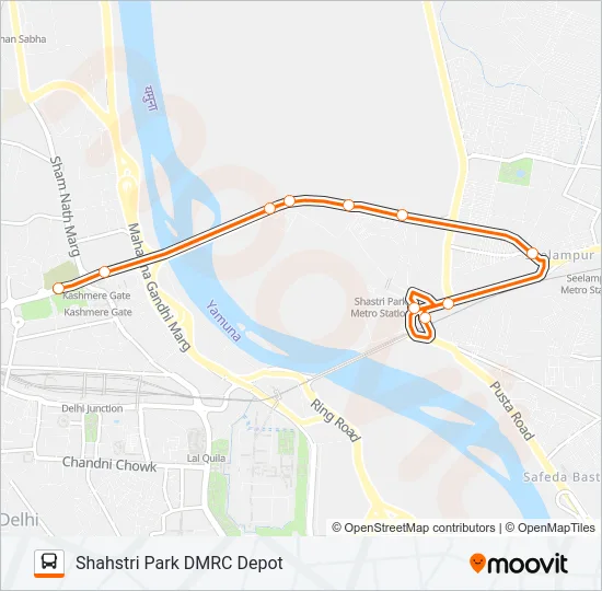 MC127STL Bus Line Map