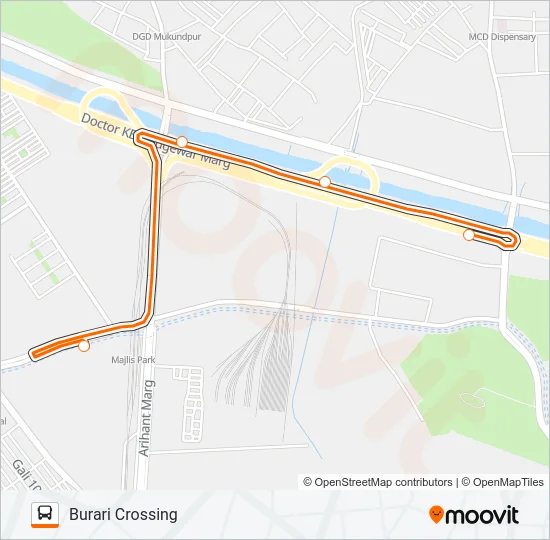 MC715STL Bus Line Map