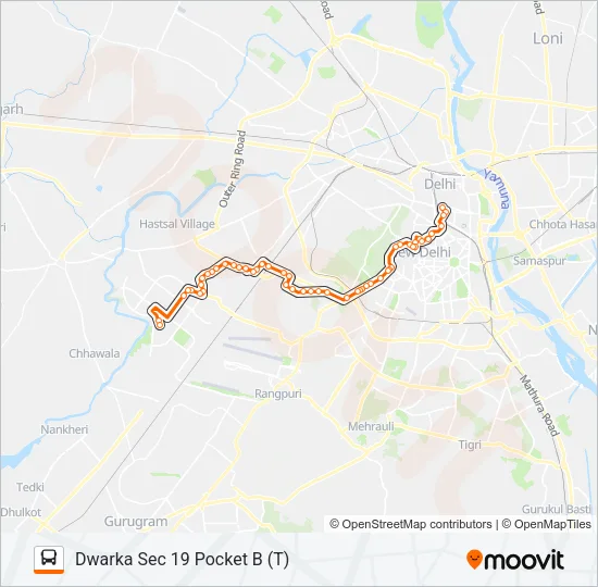 RL-77EXT Bus Line Map