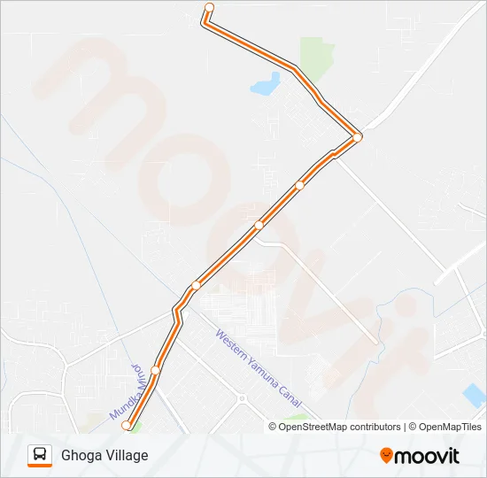 136LNKSTL Bus Line Map