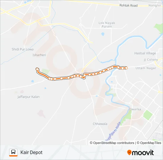 824LNKSTL2 Bus Line Map
