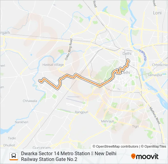 RL75  Line Map