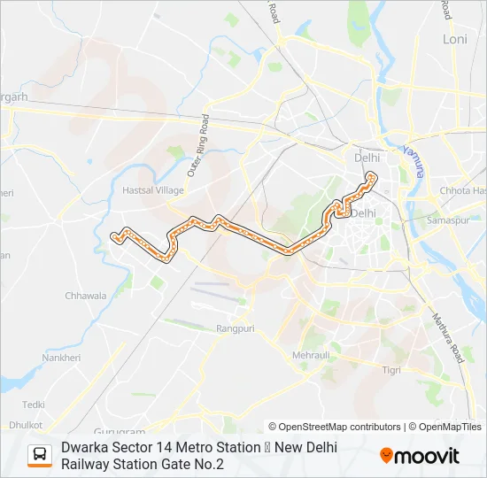 RL75  Line Map