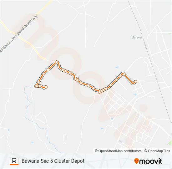 169STLDWN3 Bus Line Map