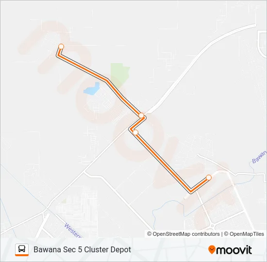 136LNKSTLDWN2 Bus Line Map