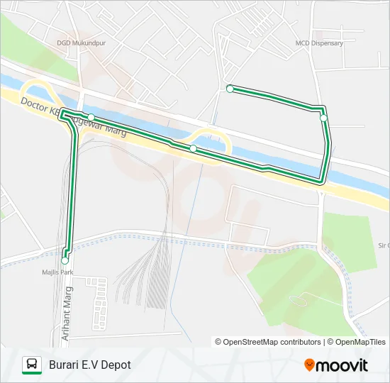 MBS-001LSTL Bus Line Map