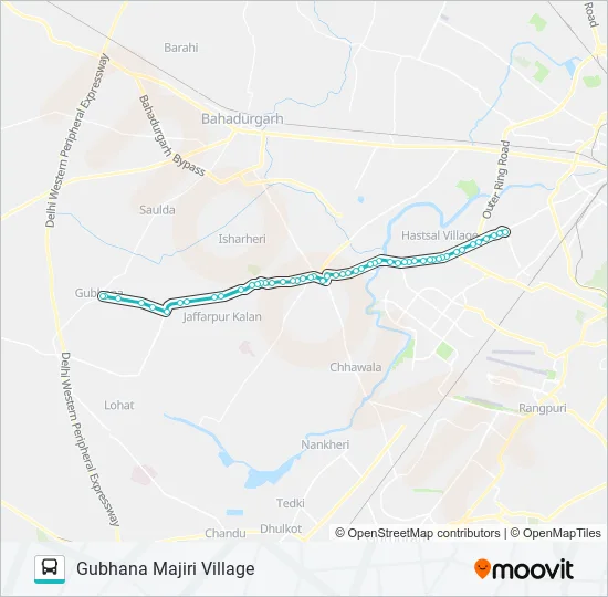 NCR Bus Line Map