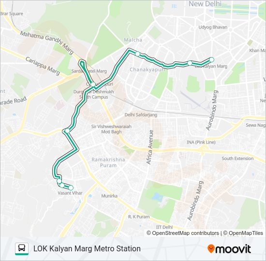 MBS-003 bus Line Map