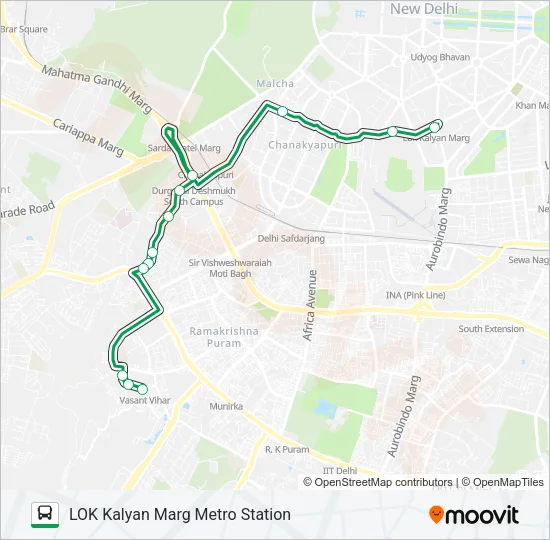 MBS-003 Bus Line Map