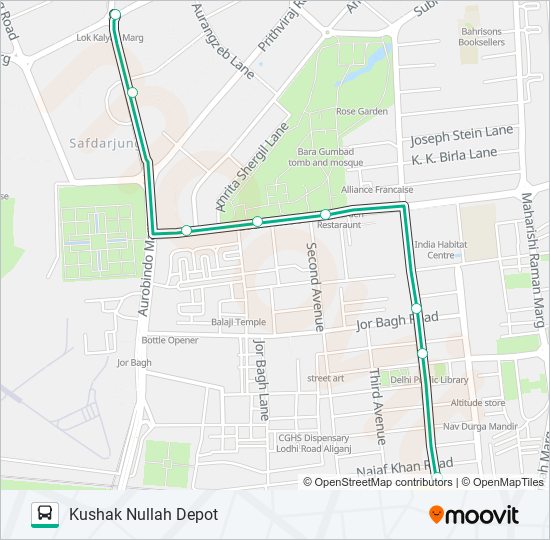 MBS-003STL bus Line Map