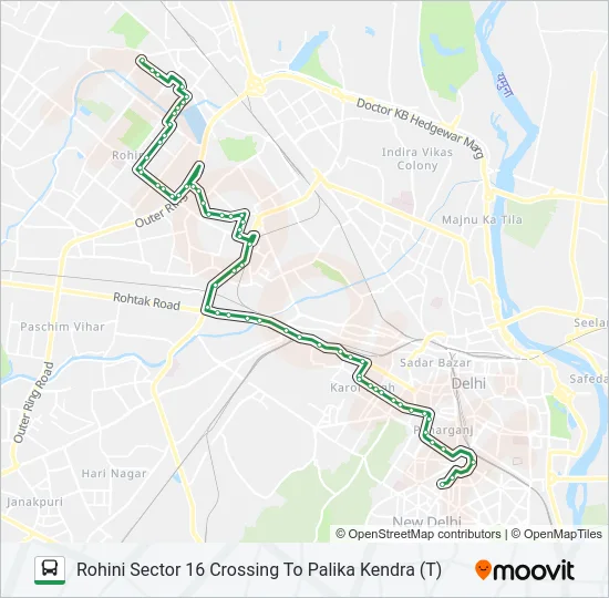 GL-90 Bus Line Map