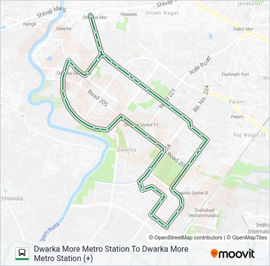 DCS (+) Bus Line Map