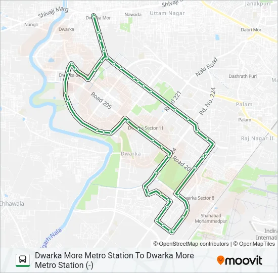 DCS (-) Bus Line Map