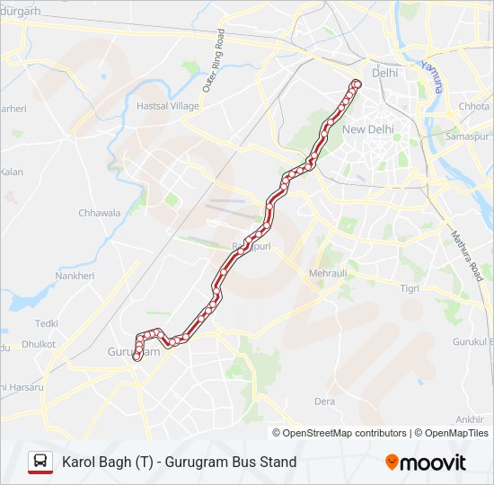 acncr Route Schedules, Stops & Maps Karol Bagh (T) (Updated)