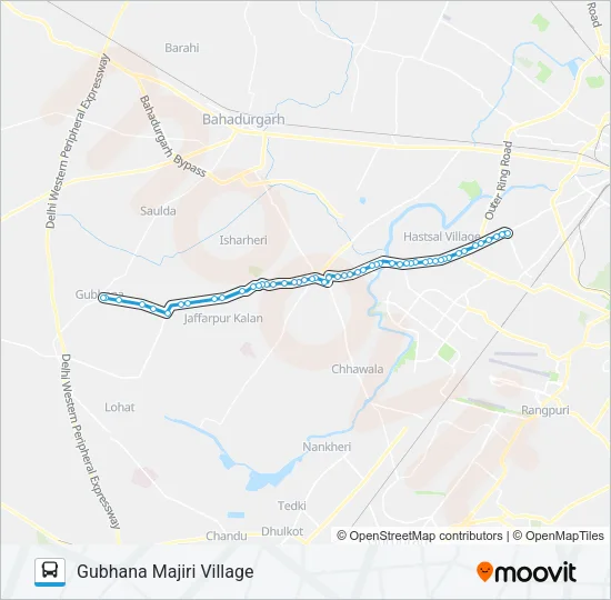 NCR Bus Line Map