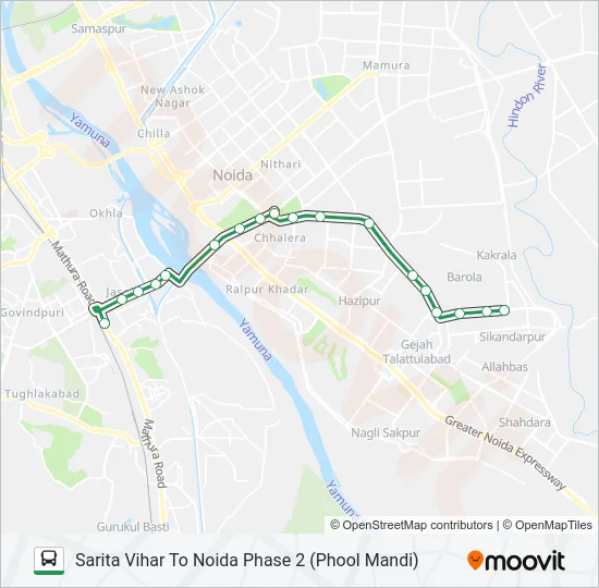08 Bus Line Map