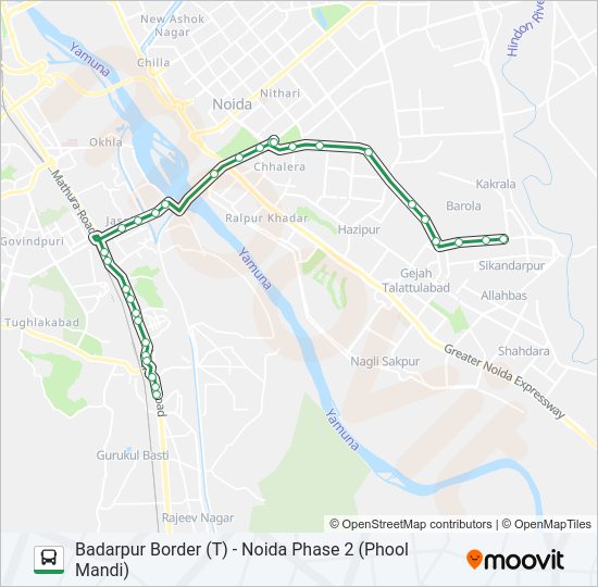 08 Bus Line Map