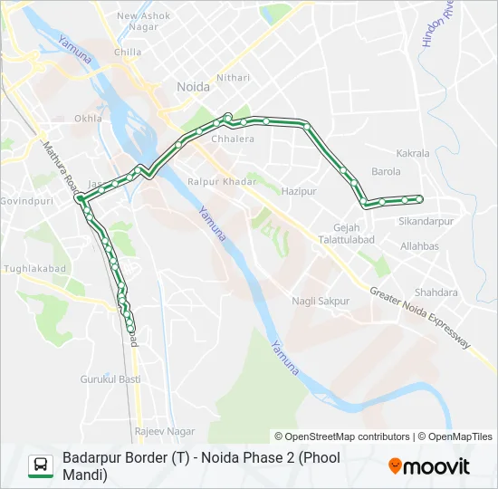 08 Bus Line Map