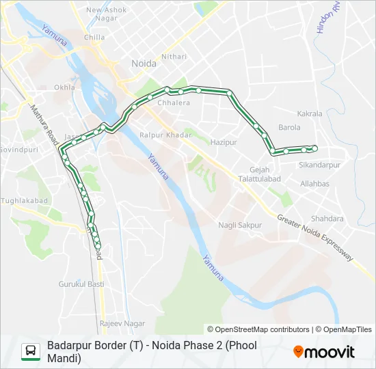 08 Bus Line Map