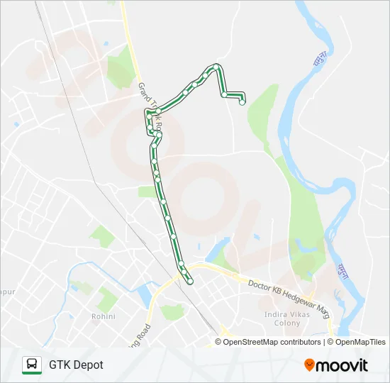 17 Bus Line Map