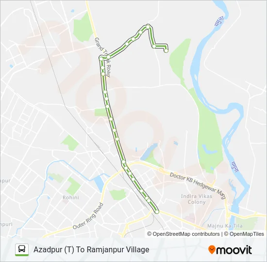 17 Bus Line Map