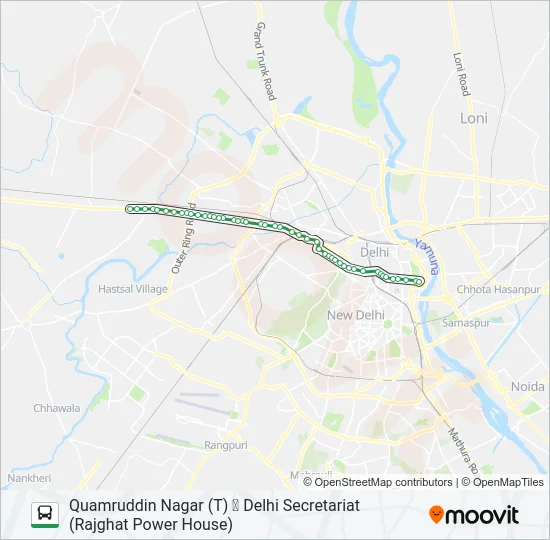 918 Bus Line Map