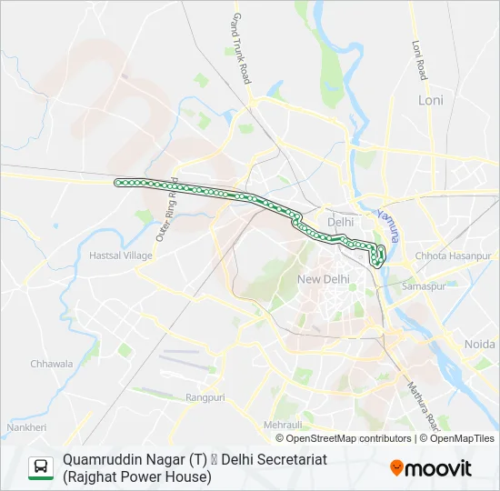 918 Bus Line Map