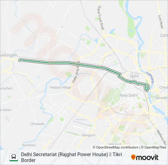949 Bus Line Map