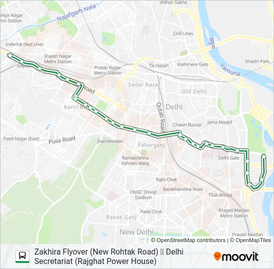 949 Bus Line Map