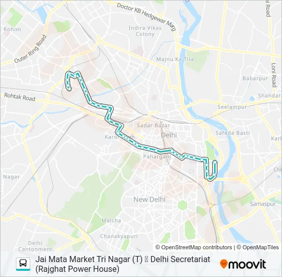 39 Bus Line Map