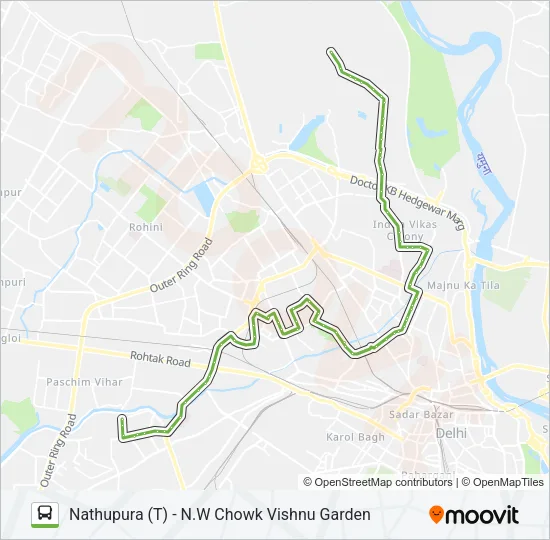 912 Bus Line Map