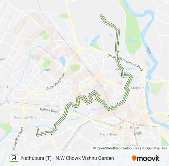 912 Bus Line Map
