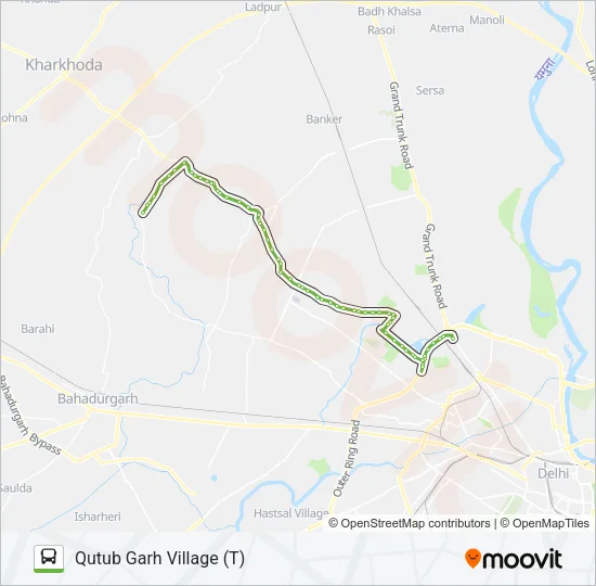 106 Bus Line Map