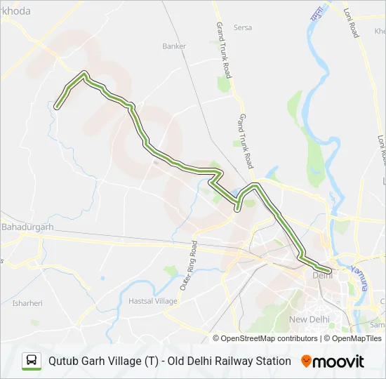 106 Bus Line Map
