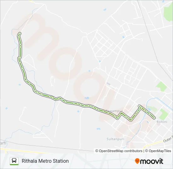 114C Bus Line Map