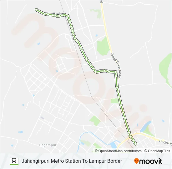 175 Bus Line Map