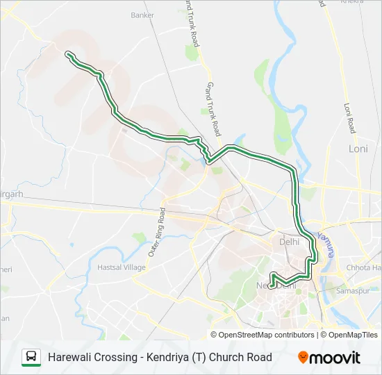 188 Bus Line Map
