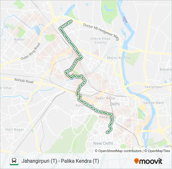 181A Bus Line Map