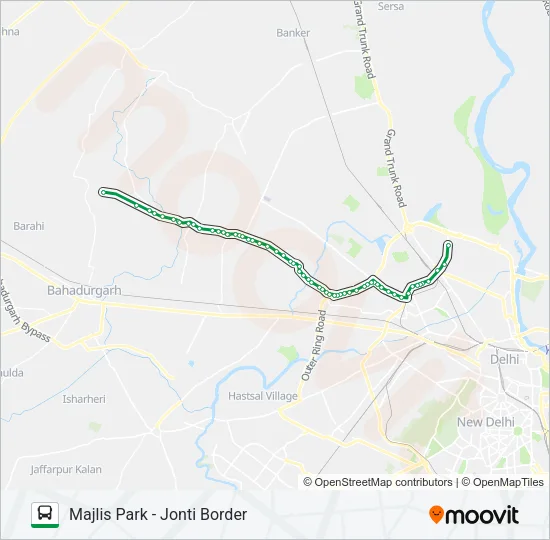 174STL Bus Line Map