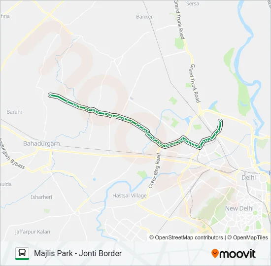 174STL Bus Line Map