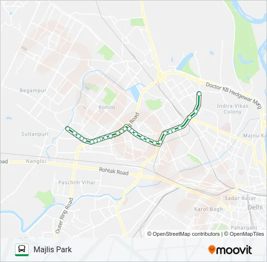 174STL Bus Line Map