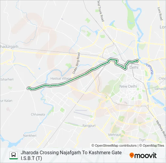 817N Bus Line Map