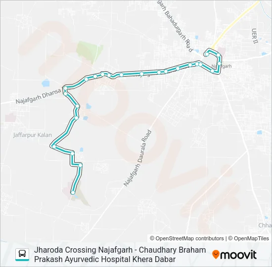 826 Bus Line Map