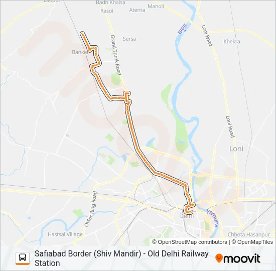 112  Line Map