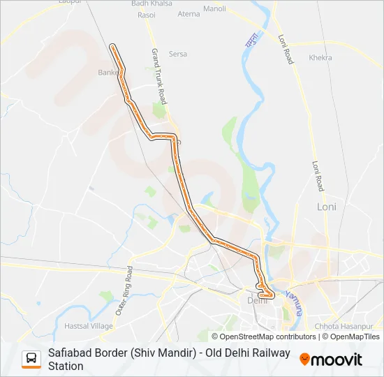 112  Line Map