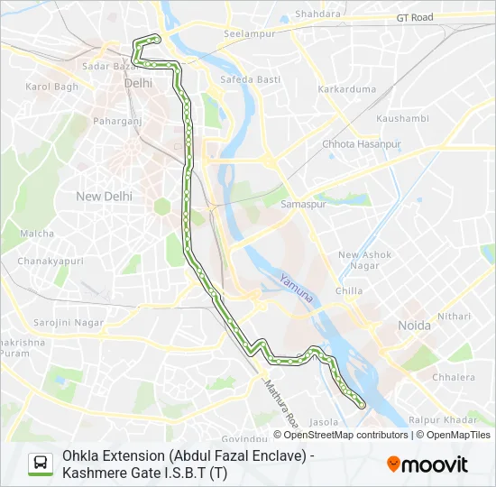 403 Bus Line Map