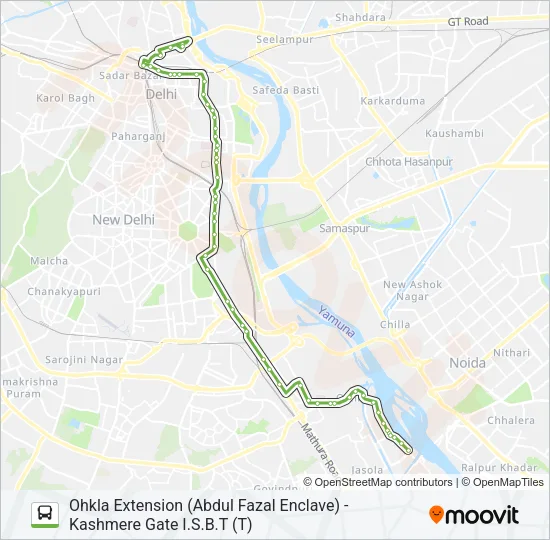 403 Bus Line Map